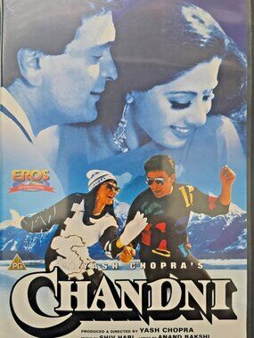 Chandni DVD/Subtitles-Rishi Kapoor, Sridevi- Bollywood Super Hit Musical Classic